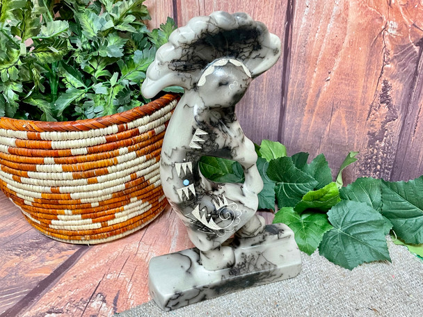 Navajo Horsehair Pottery Kokopelli