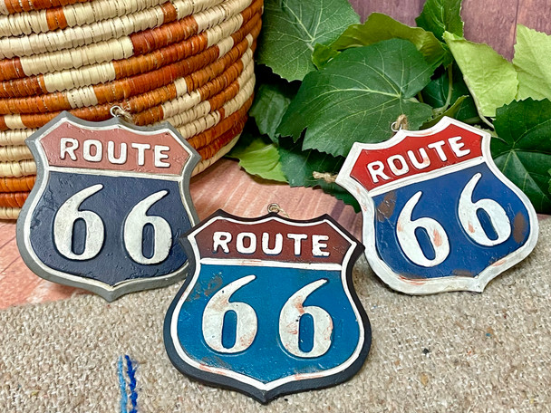 Route 66 Christmas Tree Ornament 
