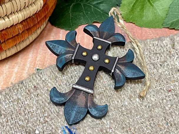 Southwestern Cross Ornament