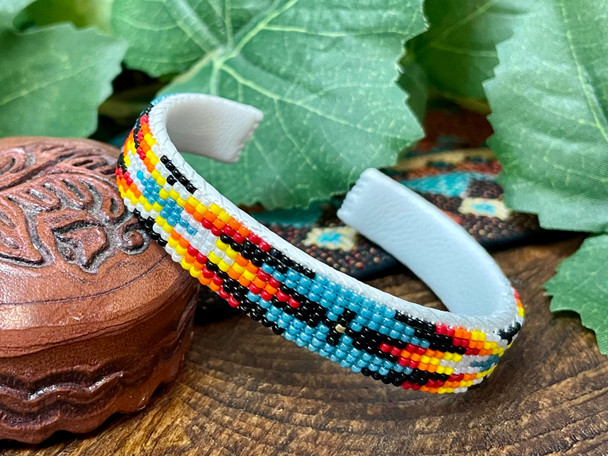9 Row Navajo Beaded Bracelet