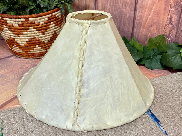 Rawhide Lampshade 18"