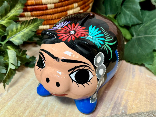 Frida Clay Pig Bank