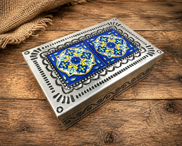 Punched Tile Jewelry Box