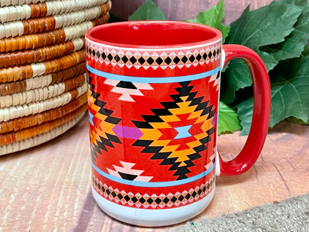 Southwestern Chevron Mug