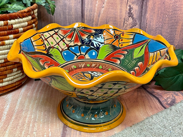 Talavera Ceramic Pottery Bowl