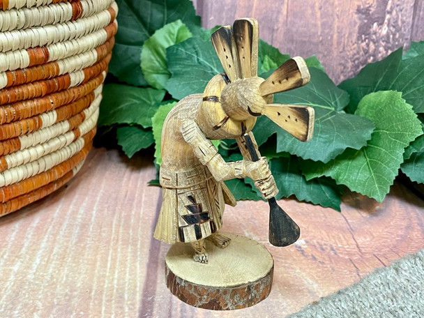 Hand Carved Wood Kokopelli -Navajo