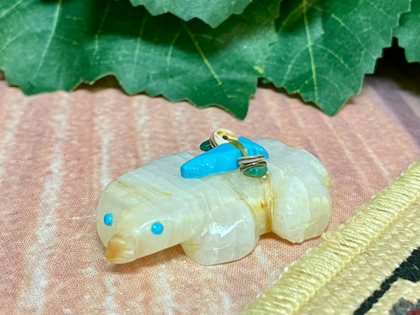 Zuni Hand Carved Fetish -Bear