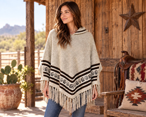 Alpaca Wool Poncho
