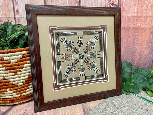Navajo Sand Painted Wall Art