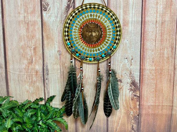 Native American Hanging Shield -Creek Indian