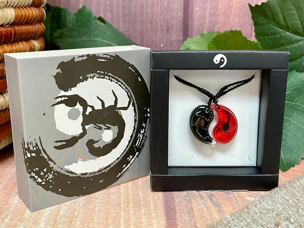 Scorpion Yin-Yang Necklace