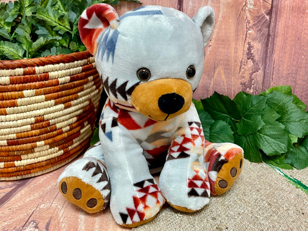 Plush Stuffed Teddybear -Heather Grey