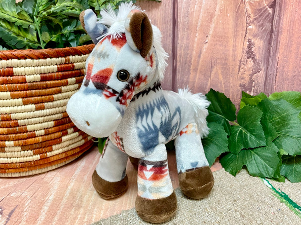 Western Stuffed Animal -Horse