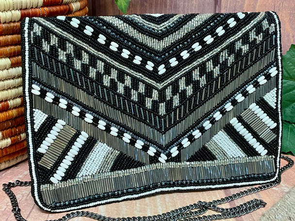 Southwestern Beaded Clutch