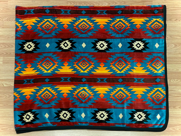 Southwestern Heavy Fleece Blanket