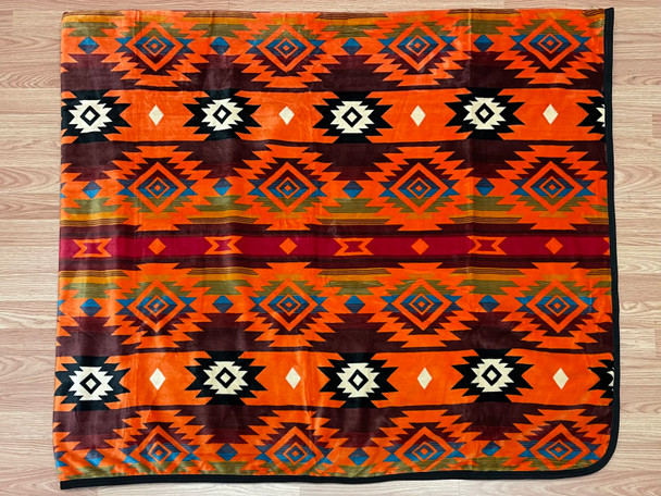 Southwestern Heavy Fleece Blanket