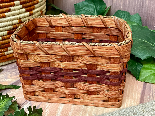Handcrafted Amish Half-Basket