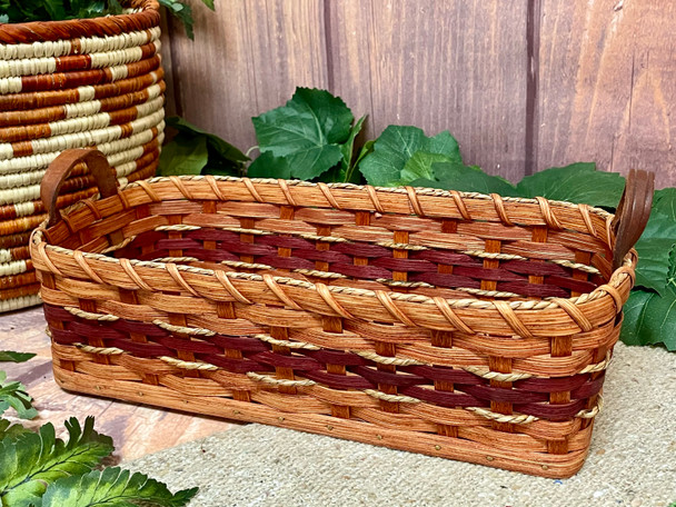 Handcrafted Amish Half-Basket