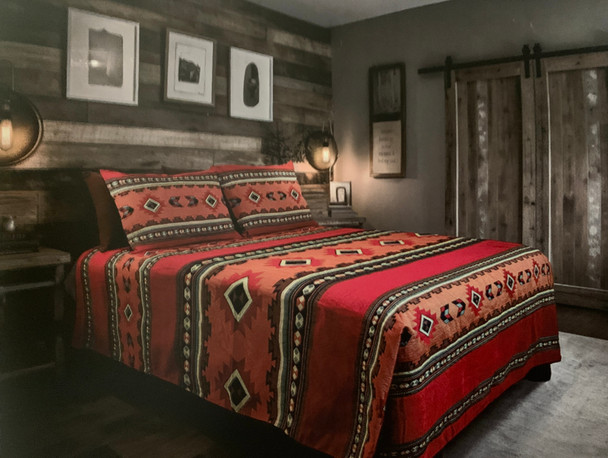 Southwestern Tapestry Bedspread & Shams