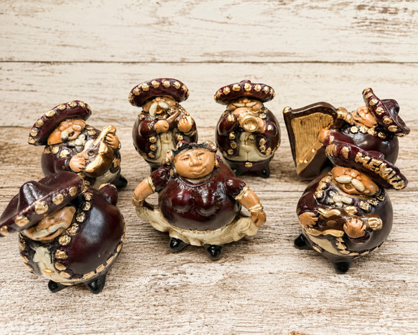 Mariachi 7pc Pottery Set