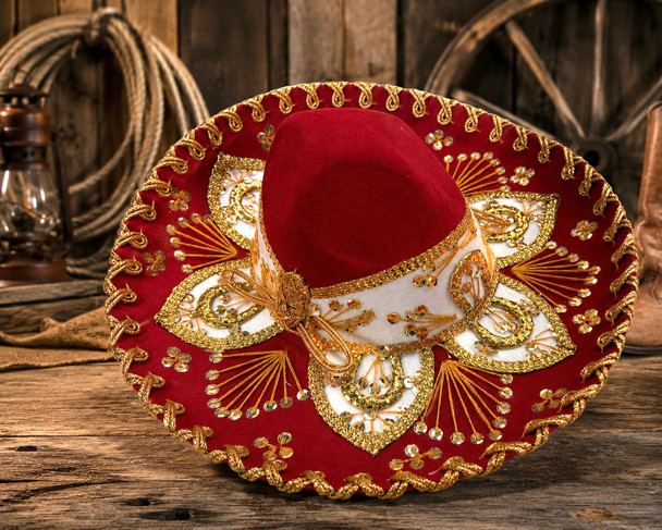 Bright Mexican Sombrero -Kids
