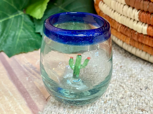 Hand Blown Shot Glass