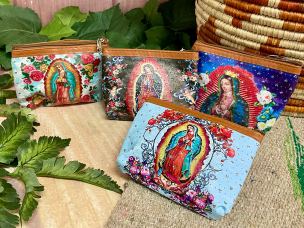 Assorted Guadalupe Coin Purse Keychain