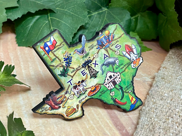Texas Landmarks Magnet