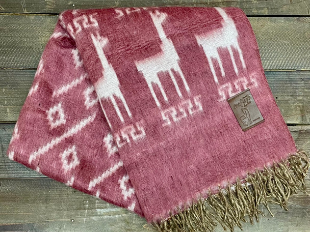 Soft Alpaca Row Blanket