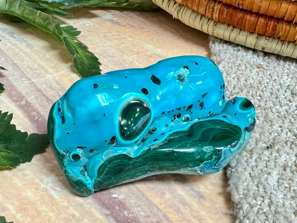 Natural Chrysocolla Hybrid Stone