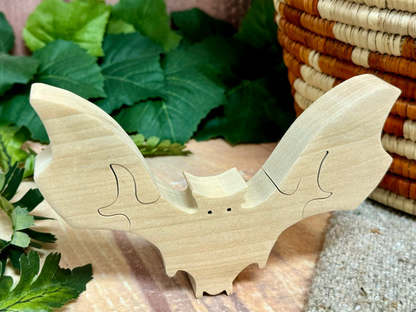 Wood Jigsaw Puzzle -Bat