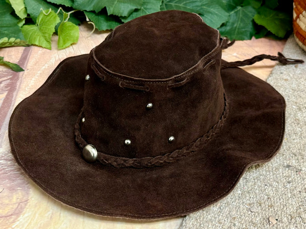 Mexican Leather Aussie Outback Hat