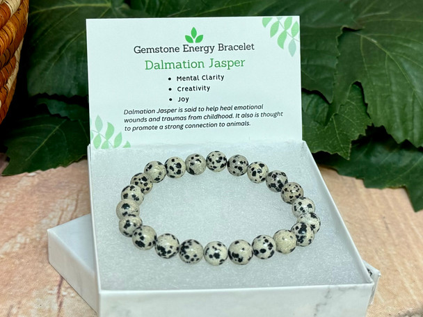Dalmation Jasper Energy Bracelet