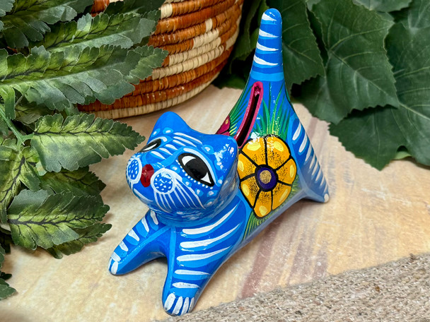 Ceramic Painted Cat Bank