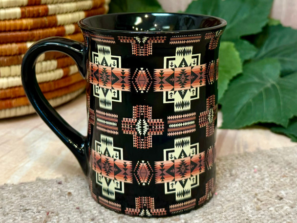 Southwestern Mug -Black