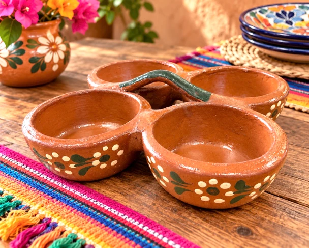 Mexican Clay Salsa Dish