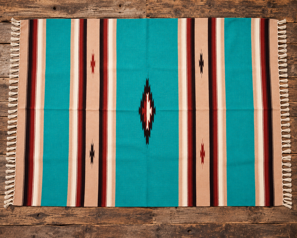 5x7 Woven Southwestern Blanket