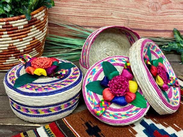 Assorted Two Piece Nested Basket Set