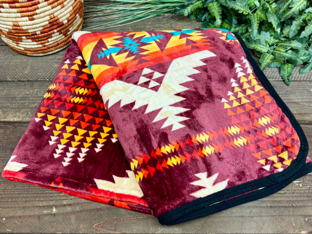 Native Inspired Throw Blanket