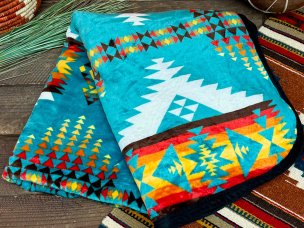 Native Inspired Throw Blanket