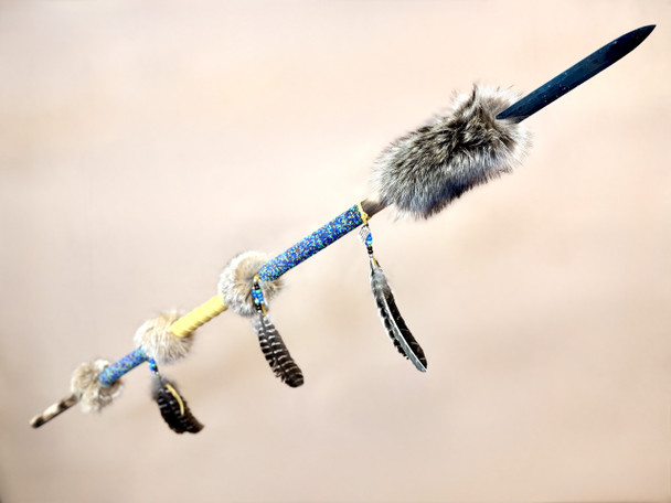 Creek Indian Beaded Lance