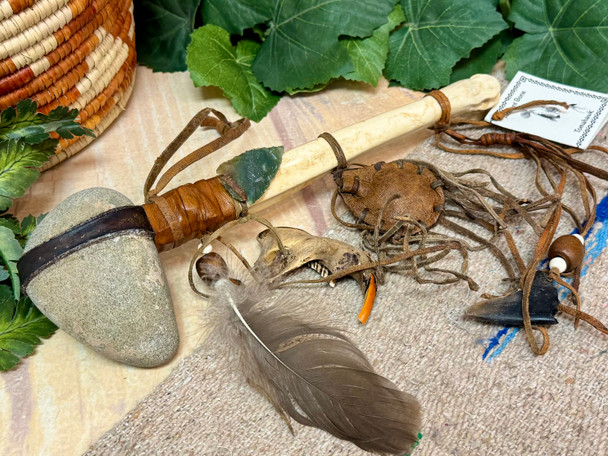 Navajo Deer Bone Tomahawk