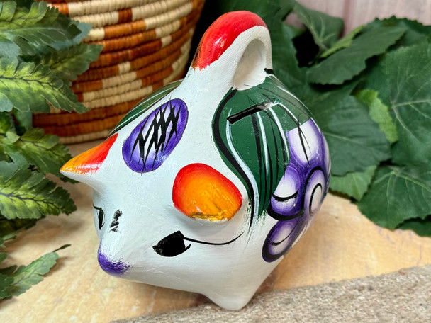 Mexican Clay Mini Piggy Bank