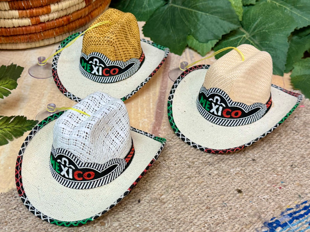 Miniature Handing Mexico Cowboy Hat