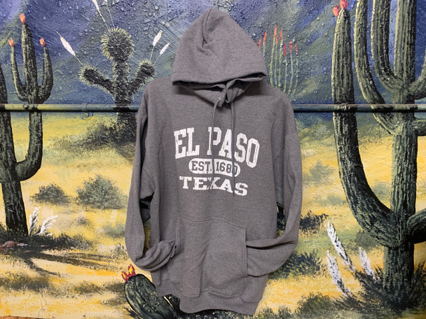 Premium El Paso Hoodie -Heather Grey
