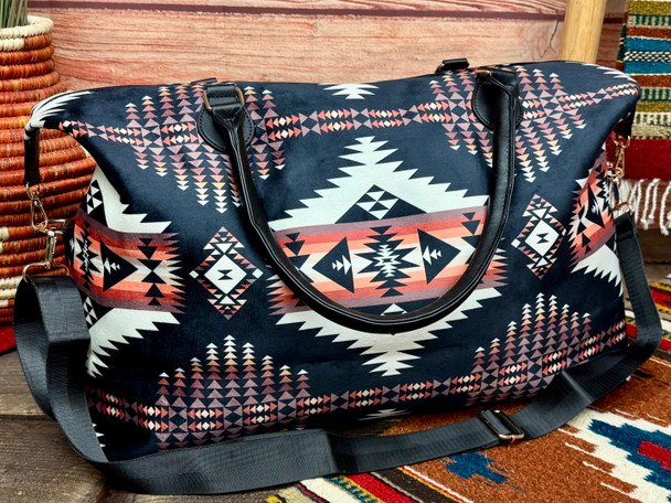 Native Inspired Duffle Bag -Phoenix