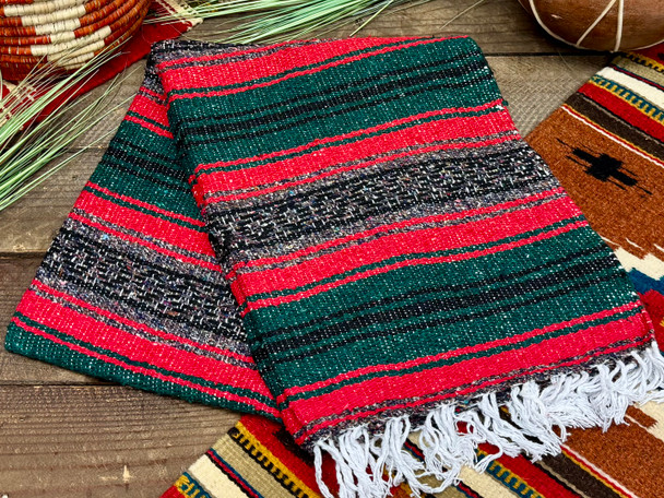 Traditional Mexican Falsa Blanket