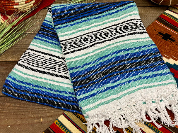 Traditional Mexican Falsa Blanket