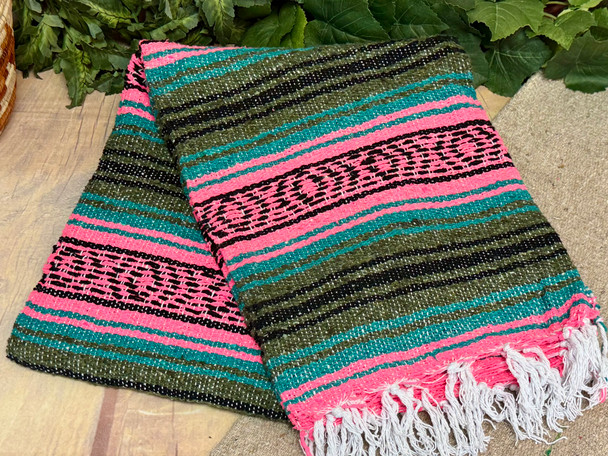 Traditional Mexican Falsa Blanket