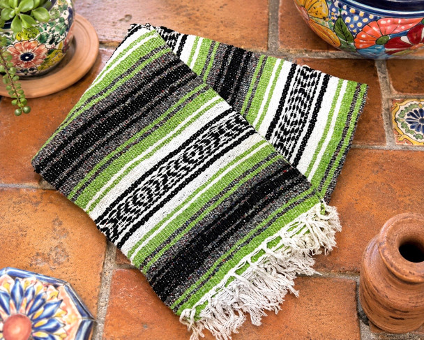 Traditional Mexican Falsa Blanket